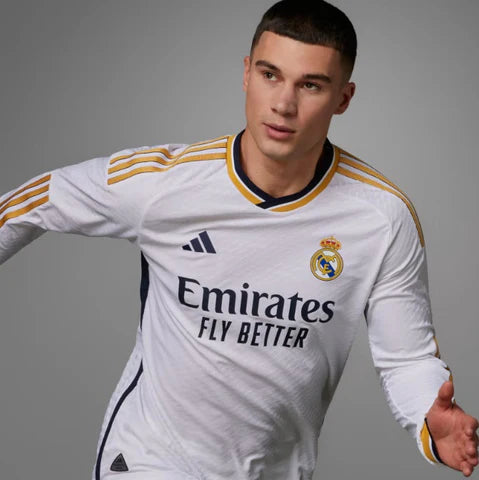 Real Madrid Local 2023/24 Manga Larga