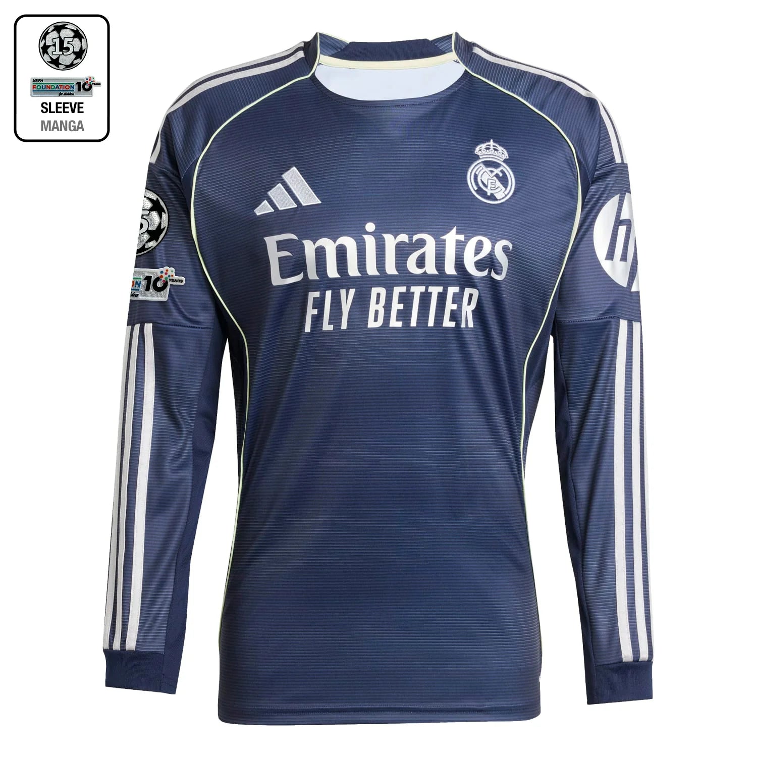 Real Madrid Visita 2025/26 Manga Larga